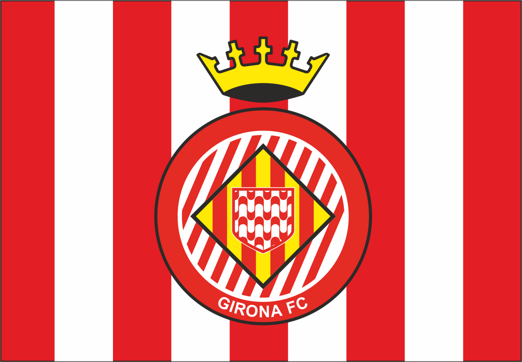 Bandera del Girona F.C.
