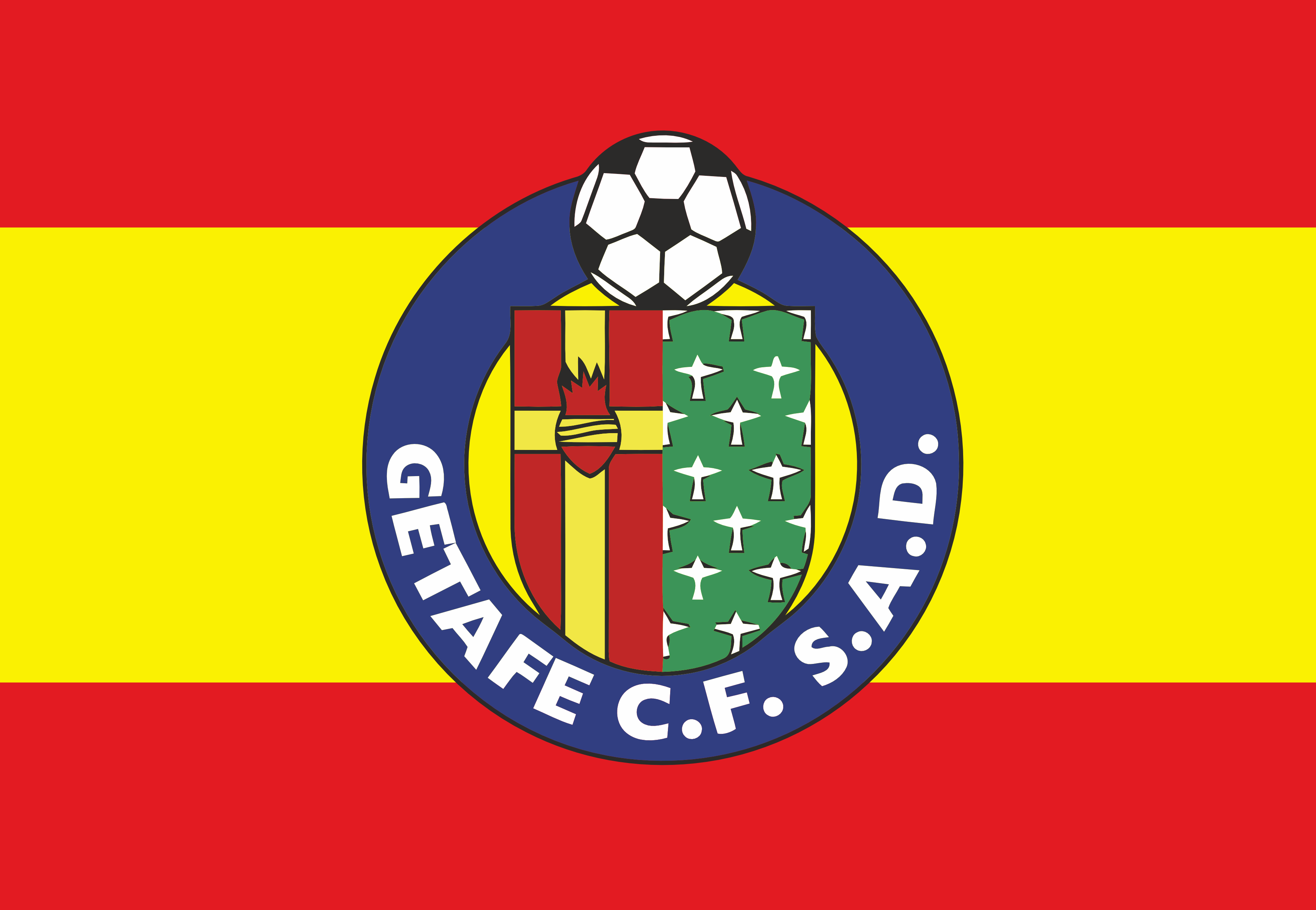 Bandera España Getafe C.F.