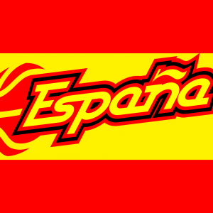 Bandera Catalana con escudo R.C.D. Espanyol - Banderas y Soportes