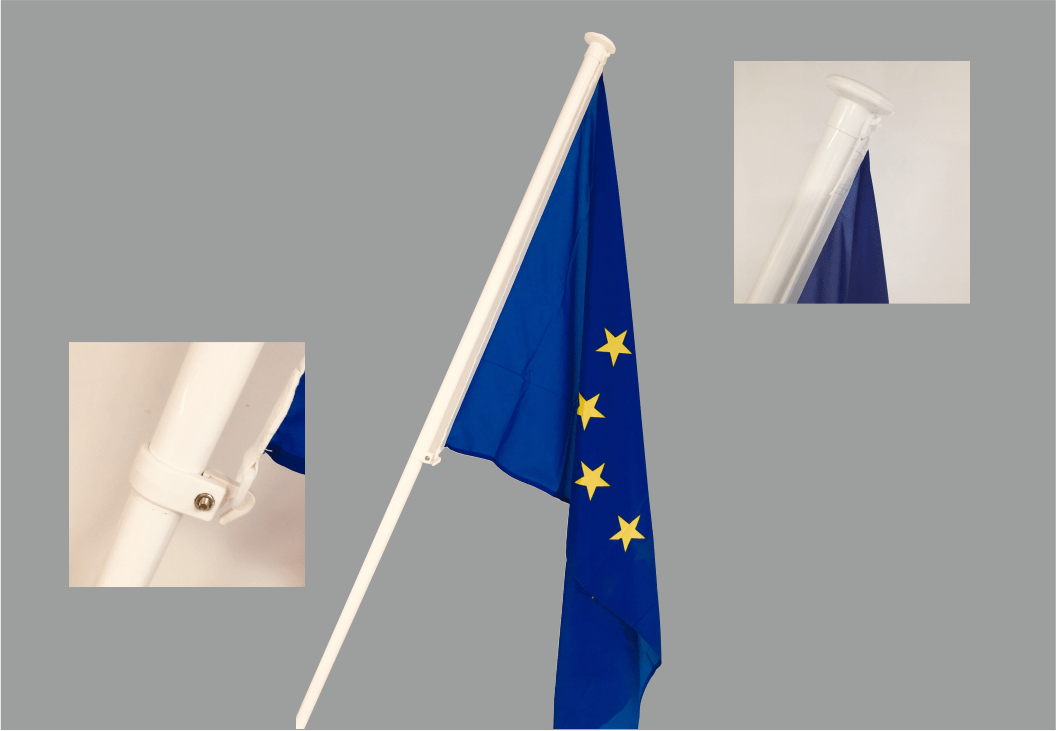 Mástil Interior Protocolo - Banderas y Soportes